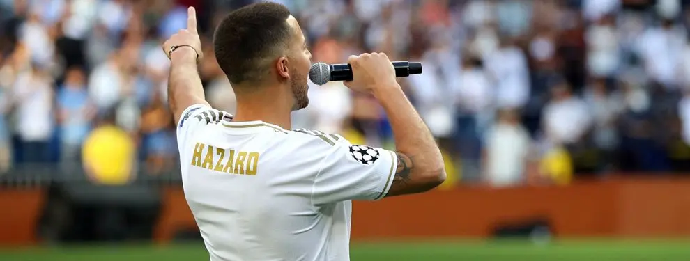 Eden Hazard elige dorsal en el Real Madrid (y no es el ‘7’)