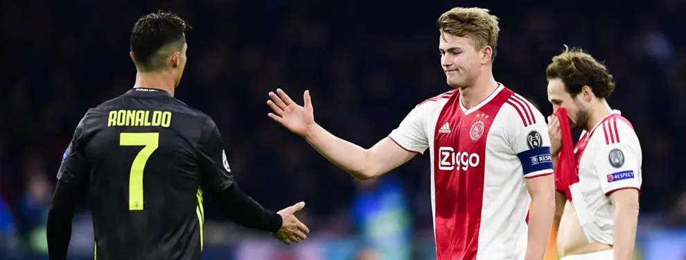 Cristiano Ronaldo calla. El crack que no irá a la Juve por culpa de De Ligt