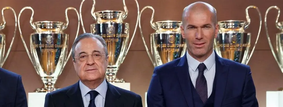 Florentino Pérez elimina al mimado de Zidane del Real Madrid