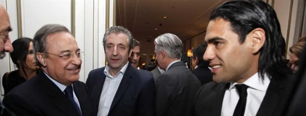 Florentino Pérez 'ficha' a Radamel Falcao (¡y lo vende!)