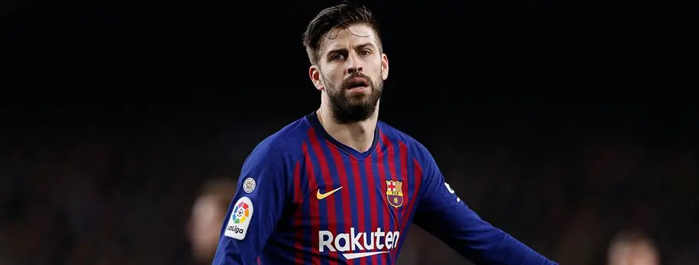 Piqué ya lo sabe: el Barça recibe una oferta bomba por un suplente