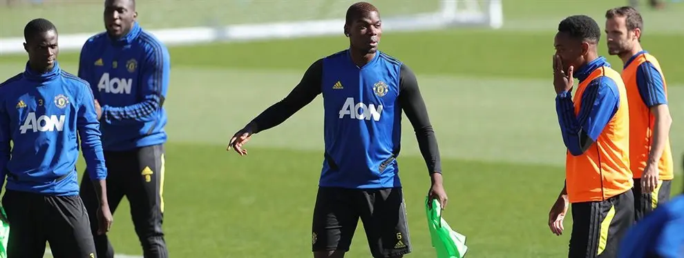¡Os damos a estos tres y vosotros a Paul Pogba!, el Manchester decide