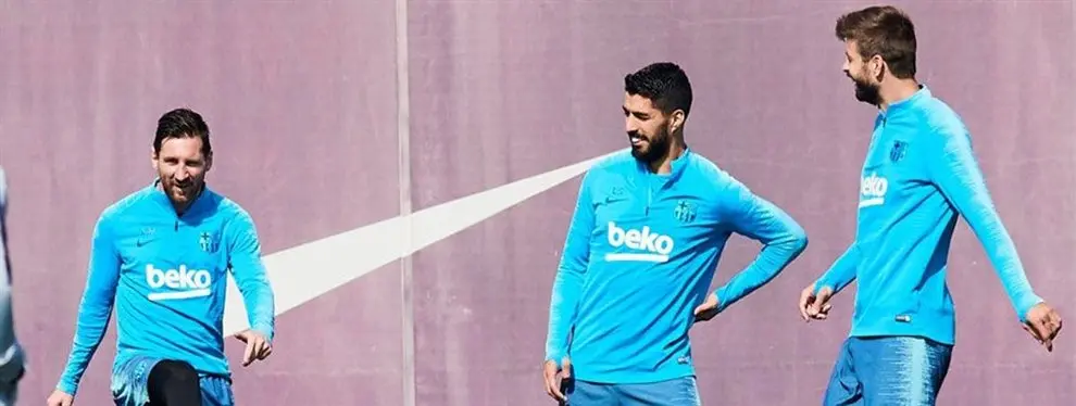 '5 millones y es tuyo'. El chollo que aprueban Luis Suárez, Messi y Piqué