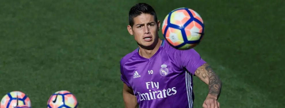 El ‘plan B’ a James Rodríguez del Napoli juega en el Barça