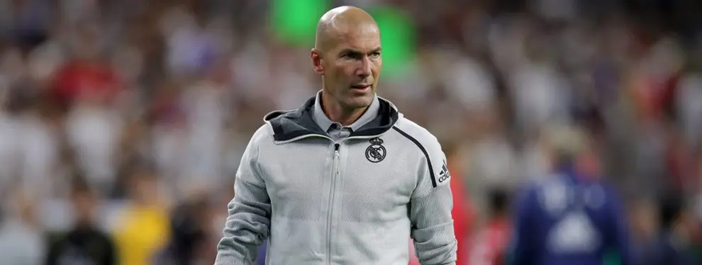 ¡Zidane se lo carga!: y es un recién llegado al Real Madrid