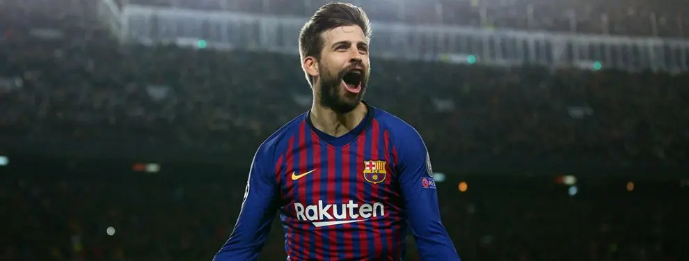 Piqué lo sabe: el Barça recibe una oferta sorpresa por un suplente