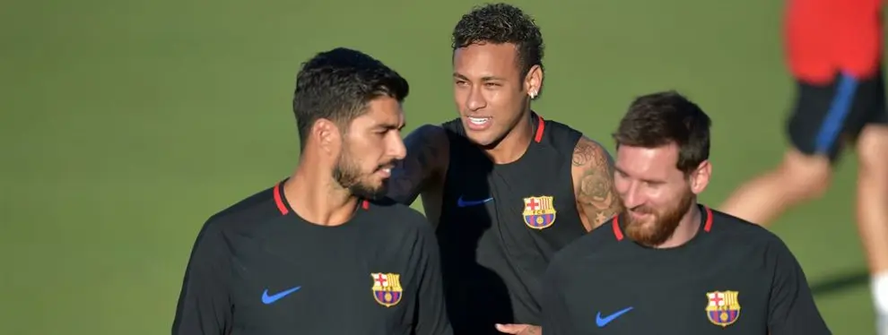Luis Suárez y Messi cambian a Neymar por un galáctico tapado