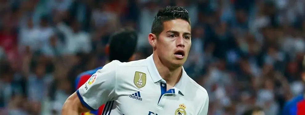 Florentino Pérez lo cierra: el tapado que puede llegar por James Rodríguez
