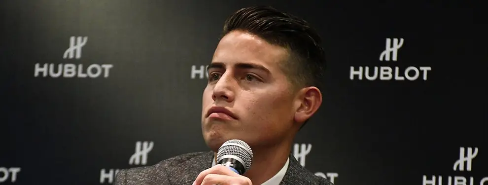 James Rodríguez recibe un mensaje bomba de Florentino Pérez