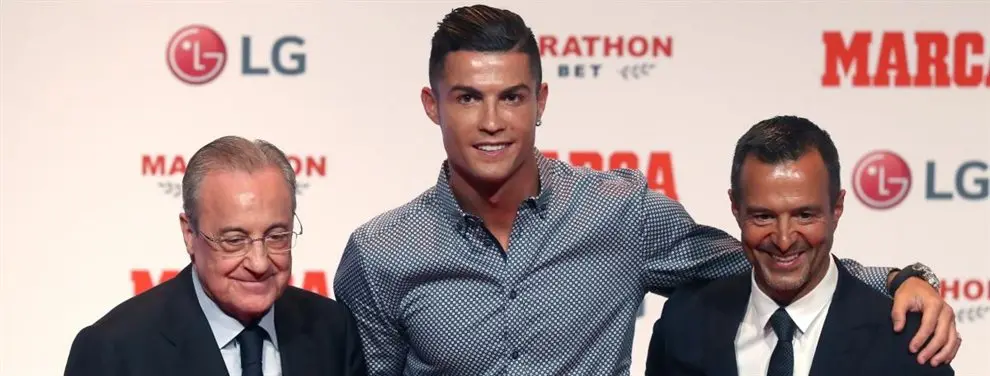 Florentino Pérez cerró un fichaje con Jorge Mendes en la gala de Cristiano