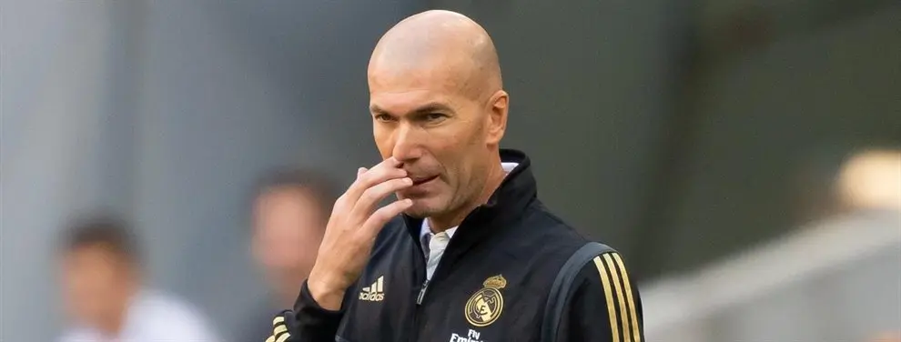 Zidane crucifica a un titular del Real Madrid (y alucinarás con el nombre)