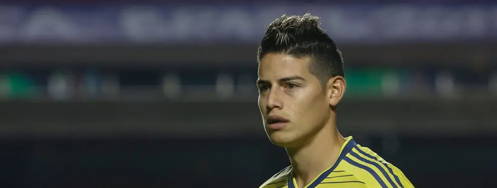 ¡Bombazo!: discusión entre Florentino Pérez y Zidane por James Rodríguez