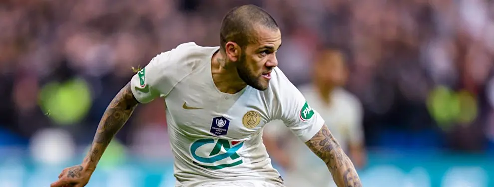 Dani Alves es el fichaje bomba de un equipo de la liga española