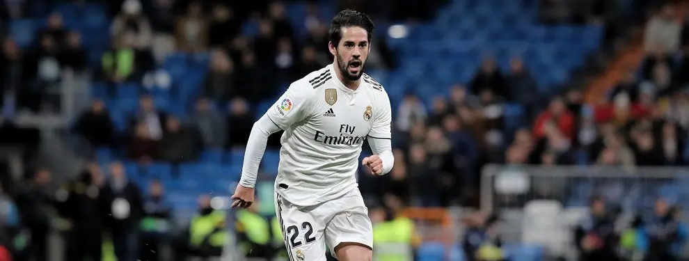 Oferta millonaria por Isco. 60 millones y 10 de sueldo (y ya tiene casa)