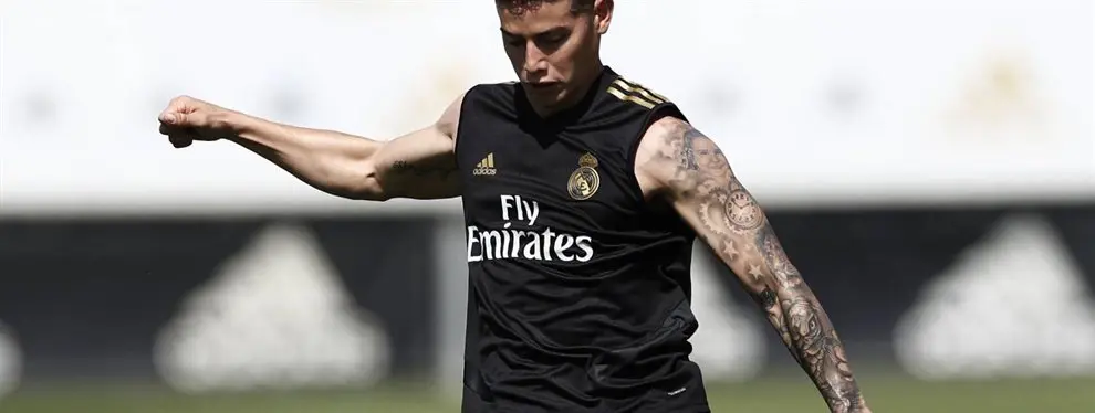 Zinedine Zidane estalla por James Rodríguez: se cierra una puerta