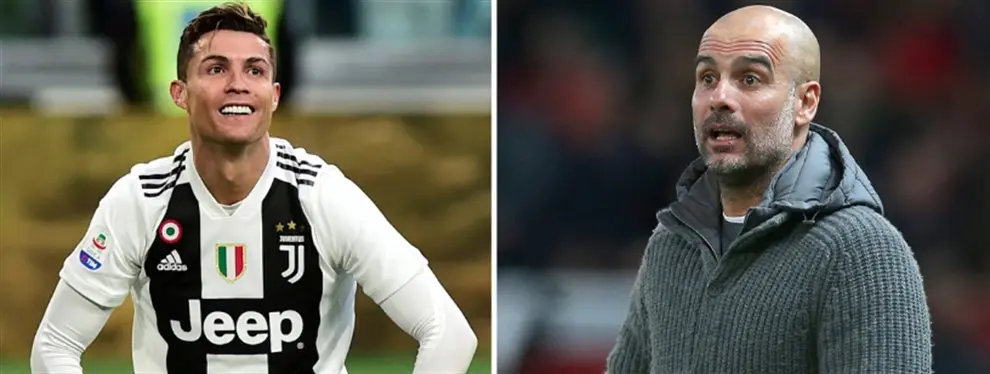 Pep Guardiola y Cristiano Ronaldo cierran un cambio de cromos galáctico