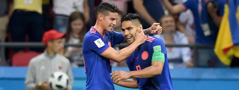 ¡Bombazo! El equipo Champions que quiere juntar a Falcao y James Rodríguez