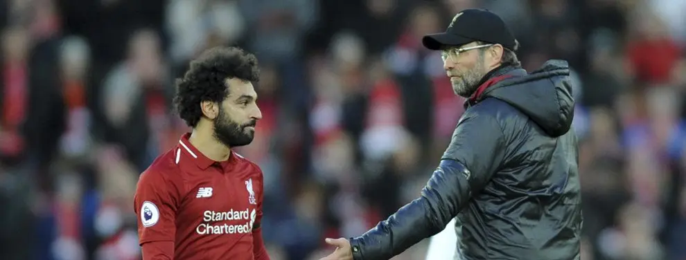 Escándalo en Inglaterra: La bronca entre Klopp y Salah por culpa de Zidane