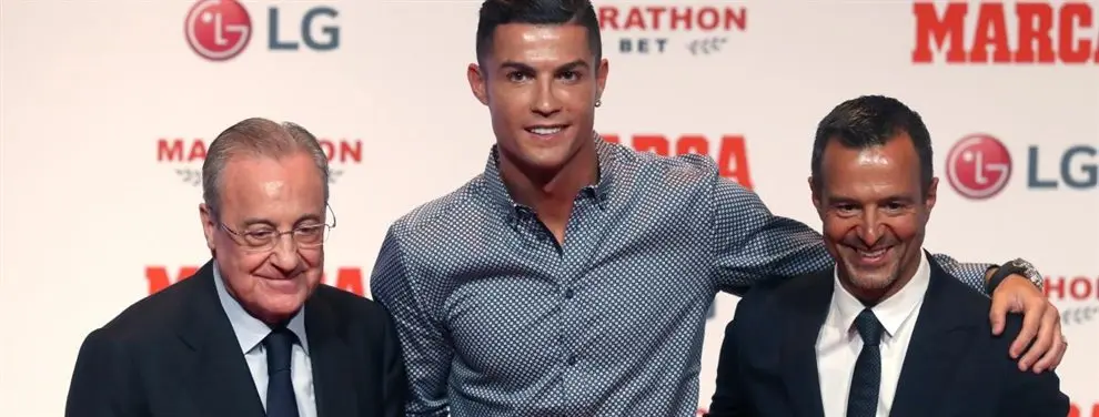 Florentino Pérez negocia con Jorge Mendes por el ‘nuevo Cristiano Ronaldo’