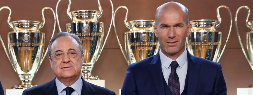Lío gordo: Florentino Pérez lo ficha, a Zidane no le gusta (y puede salir)
