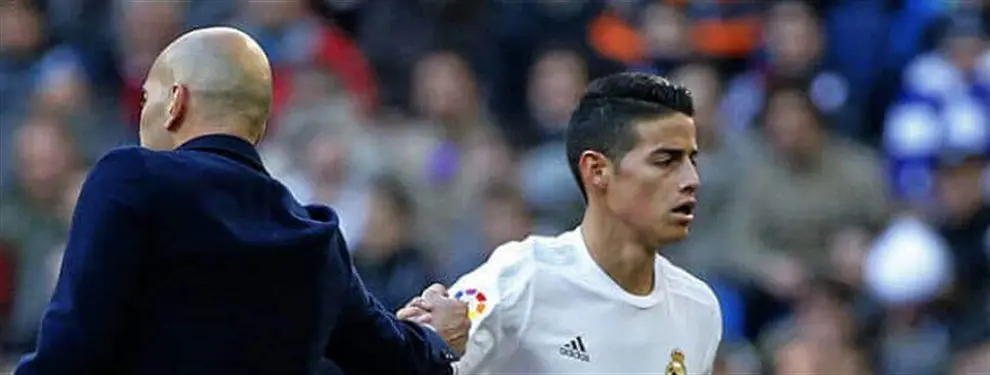 James recibe la llamada de Maradona para irse al Nápoles ya