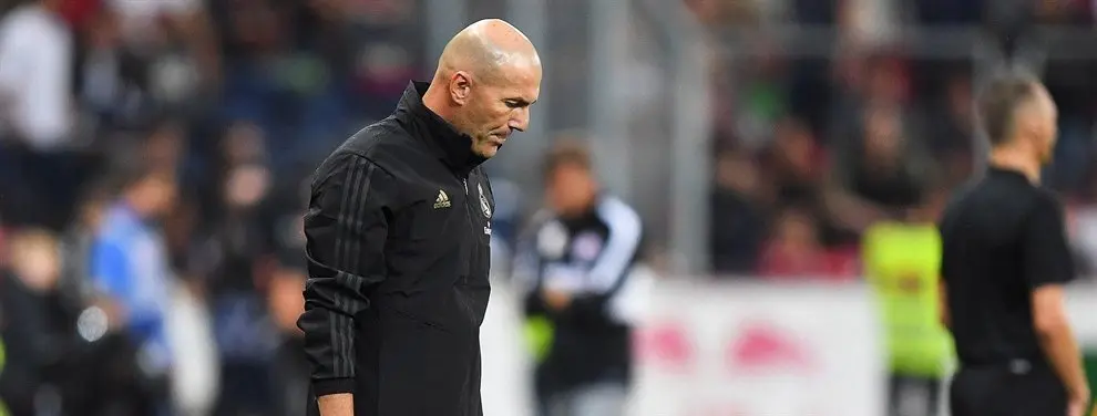 Zidane se olvida de un galáctico y se centra en otro crack para el Madrid