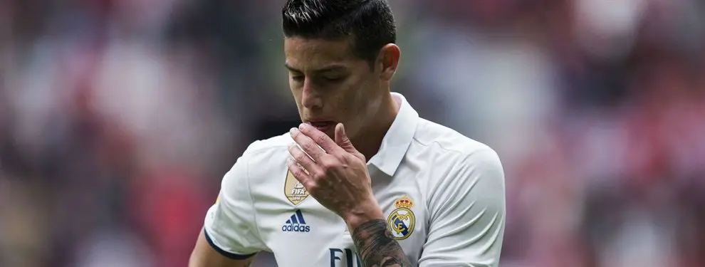 James Rodríguez cambia Atlético y Nápoles por una oferta de última hora