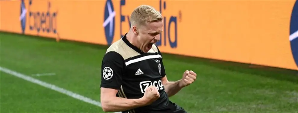 De Jong ya sabe donde jugará Van de Beek y a Florentino no le gusta nada