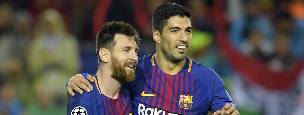 Luis Suárez y Leo Messi paralizan una salida cantada en el Barça