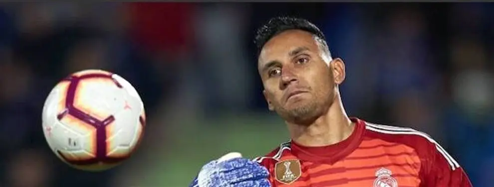 Keylor Navas se sale con la suya y echa al sucesor de Courtois