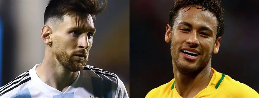 Messi le cuelga el teléfono a Neymar (y es por algo muy serio)