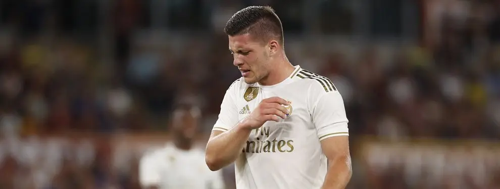 Luka Jovic tiene recambio. Y es un viejo objetivo de Florentino Pérez