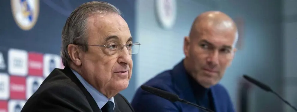¡Florentino Pérez tiene al sustituto de Zidane por si la cosa se pone fea!