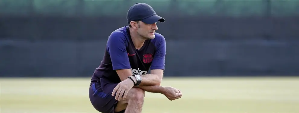 Ernesto Valverde se carga a un titular del Barça (y ojo al nombre)