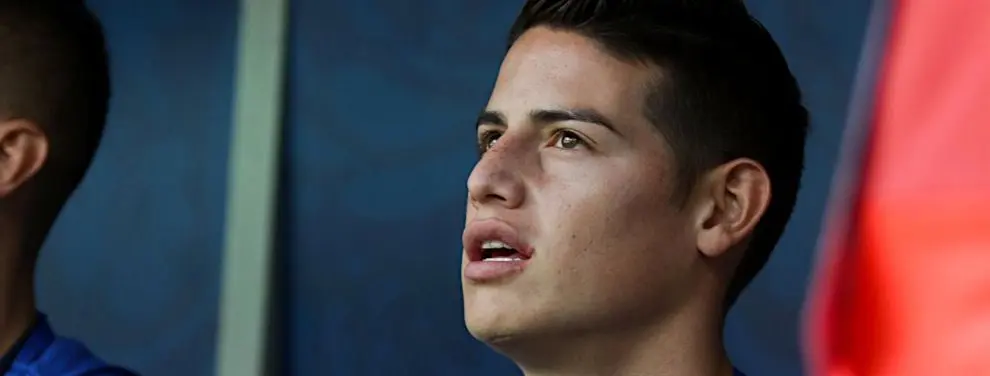 La tremenda rajada sobre James Rodríguez que incendia el Real Madrid