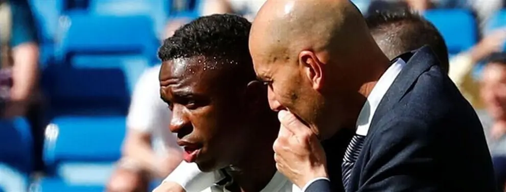 Caliente conversación de Zinedine Zidane con Vinicius que cambiará todo