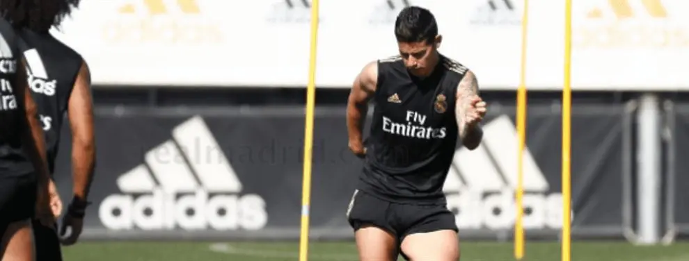 James Rodríguez entra en una operación sorpresa de Florentino Pérez