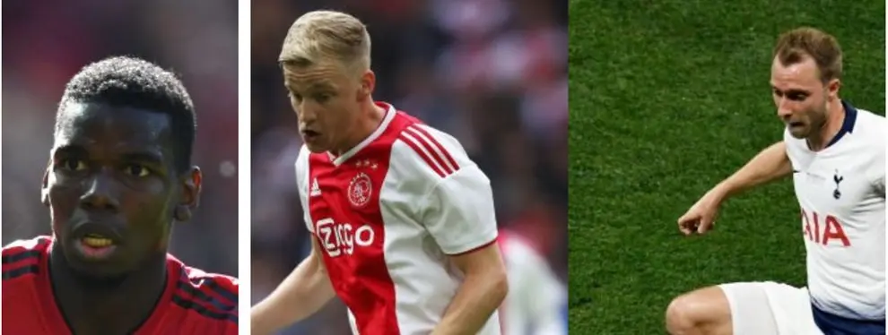 Ni Pogba ni Eriksen ni Van de Beek: el tapado del Real Madrid para el medio