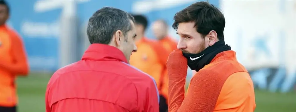 Valverde se la juega a Messi donde más le duele