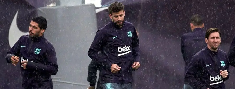 Luis Suárez, Piqué y Messi le cortan la cabeza: ¡a la calle!