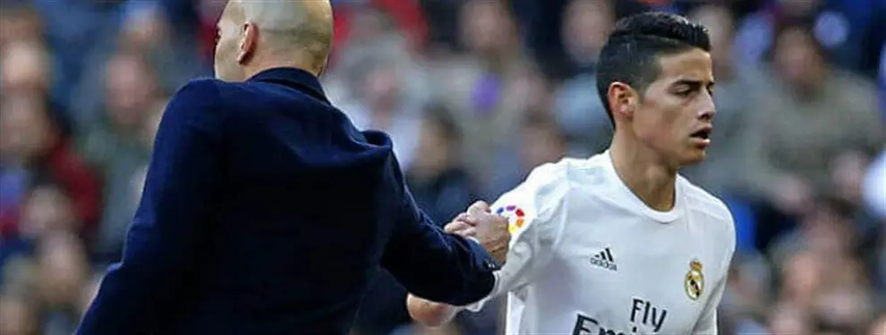 James vuelve al Bernabéu para jugar de blanco