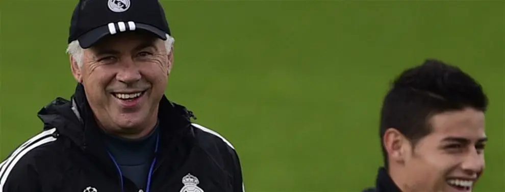 Ancelotti cierra las puertas definitivamente a James Rodríguez