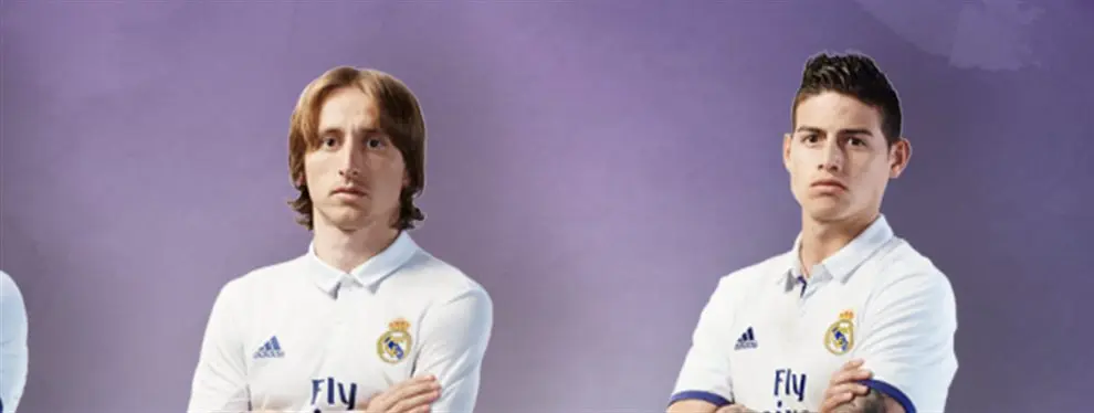 Modric echa la basura de Zidane (y James Rodríguez está implicado)
