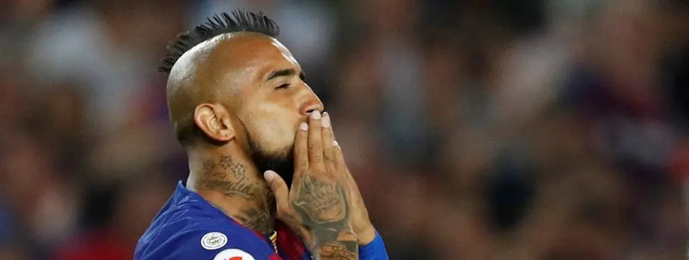Arturo Vidal recibe una oferta sorpresa que lo saca del Barça