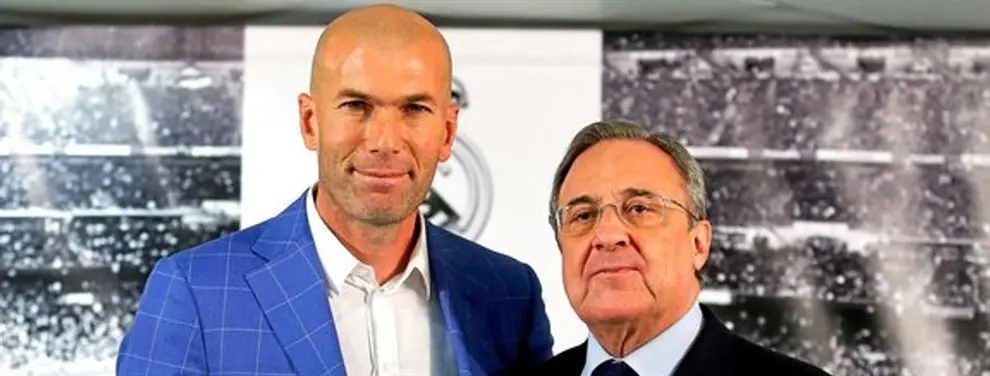 Zidane tiene dos bombas: los fichajes que pide a Florentino Pérez