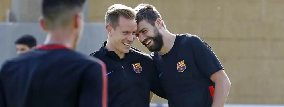 Piqué y ter Stegen estallan: la lista que asusta en el Barça
