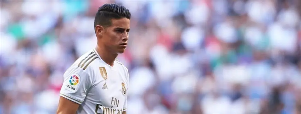 Bombazo de Florentino Pérez: ¡se la juega a James Rodríguez!