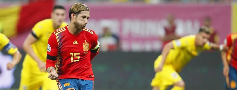 Quiere ir al Real Madrid: ‘chivatazo’ a Sergio Ramos en el Rumanía-España