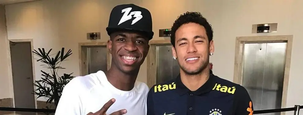 La bomba secreta de 250 'kilos' de Florentino Pérez ¡Vinicius está fuera!