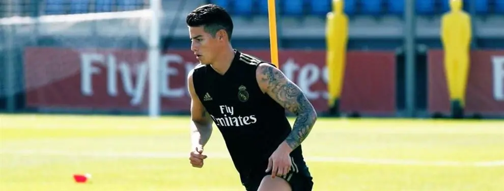 James Rodríguez tiene un amigo inesperado en el Real Madrid (y hay lío)